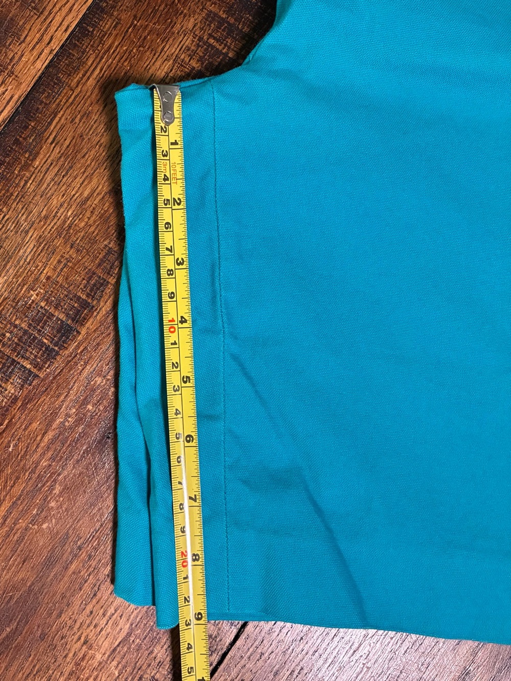 LOFT Teal Bermuda Shorts - Picture 5 of 6